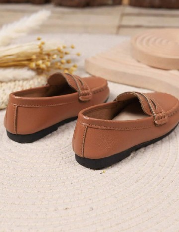 Mocasini Shein Kids, maro