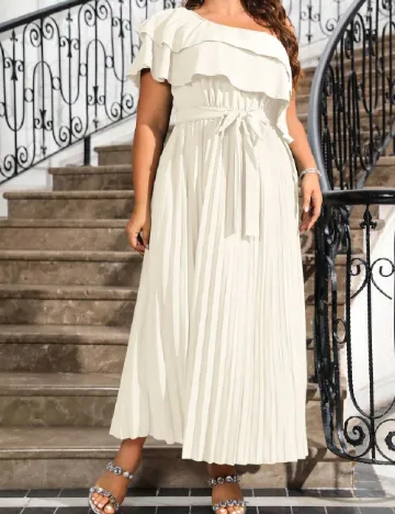 Rochie lunga SHEIN CURVE, bej