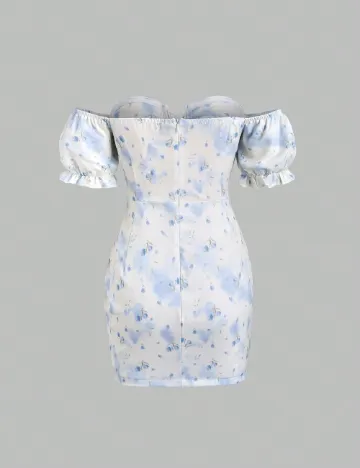 Rochie scurta SHEIN, alb