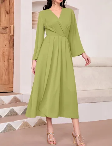 Rochie lunga SHEIN, verde