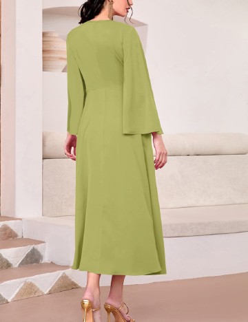 Rochie lunga SHEIN, verde