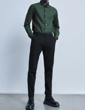 Pantaloni Reserved, negru
