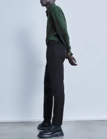 Pantaloni Reserved, negru