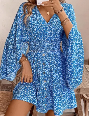 Rochie scurta SHEIN, albastru