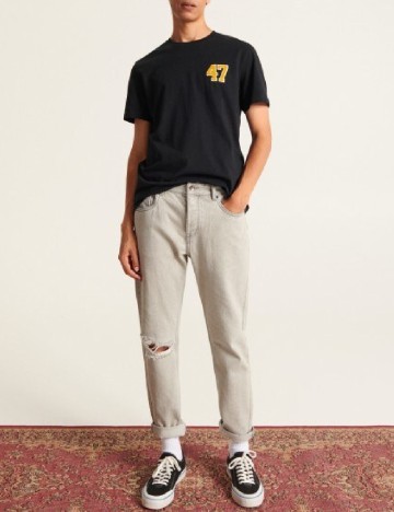 Tricou Reserved, negru