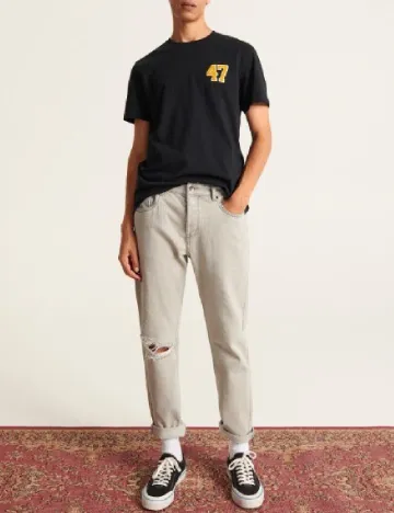Tricou Reserved, negru