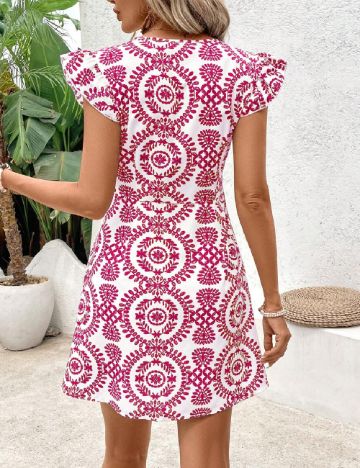 Rochie scurta SHEIN, roz