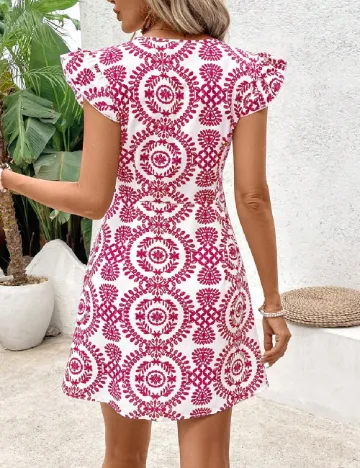 Rochie scurta SHEIN, roz