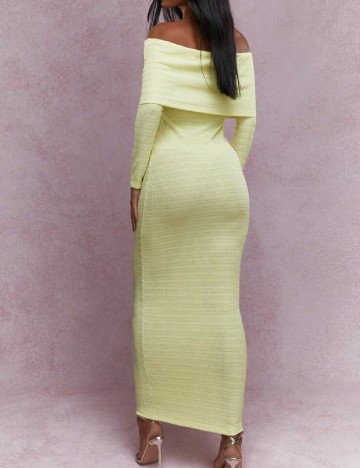 Rochie lunga Missguided, galben