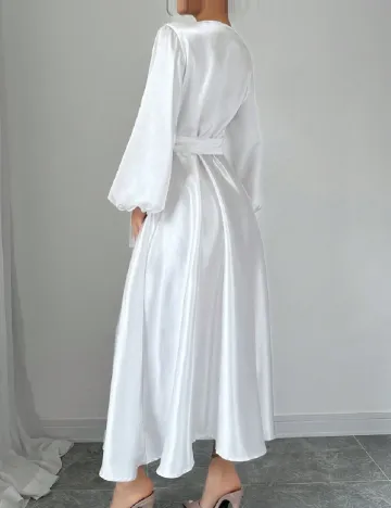 Rochie medie SHEIN, alb