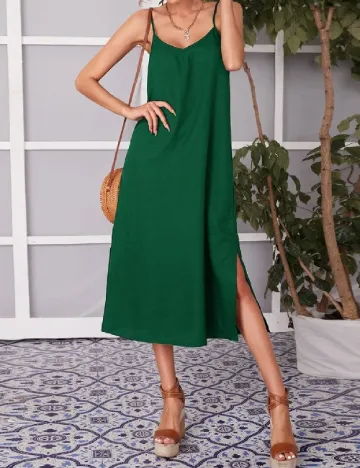 Rochie medie SHEIN, verde