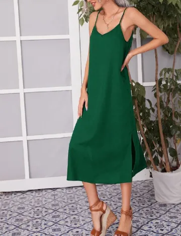 Rochie medie SHEIN, verde