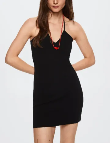 Rochie scurta Mango, negru
