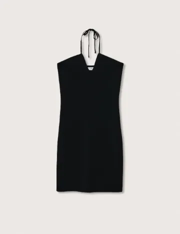 Rochie scurta Mango, negru
