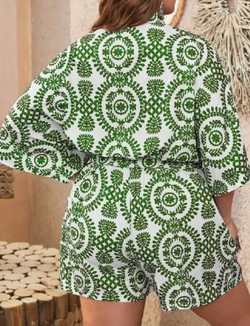Salopeta SHEIN CURVE, verde