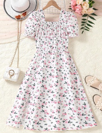 Rochie Shein Kids, floral print