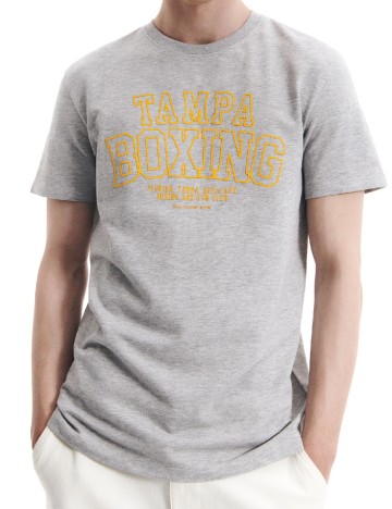 Tricou Reserved, gri