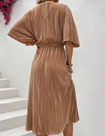 Rochie medie Toppies, maro