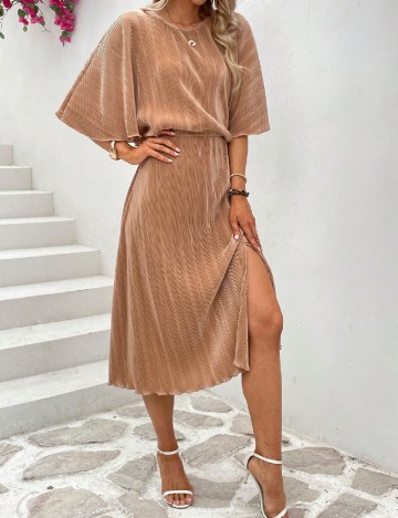 Rochie medie Toppies, maro