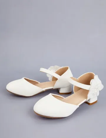 Pantofi Shein Kids, alb