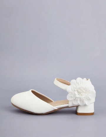 Pantofi Shein Kids, alb