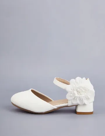 Pantofi Shein Kids, alb