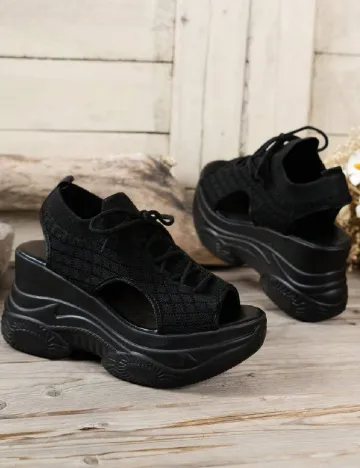 Sandale SHEIN, negru