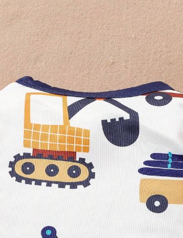Set pijamale 2 bucati Shein Kids, mix culori