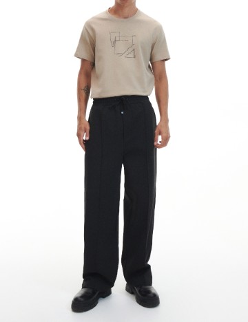 Tricou Reserved, bej