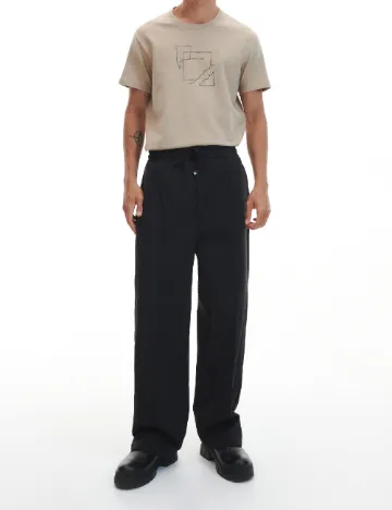 Tricou Reserved, bej