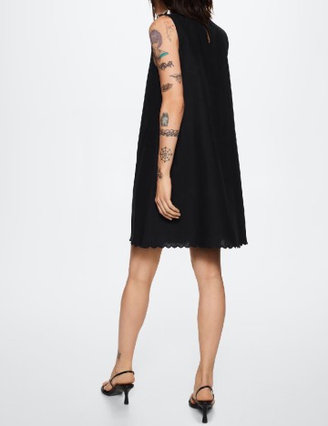 Rochie scurta Mango, negru