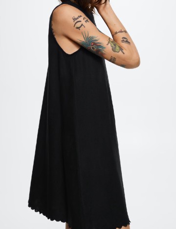 Rochie scurta Mango, negru