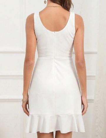 Rochie scurta SHEIN, alb