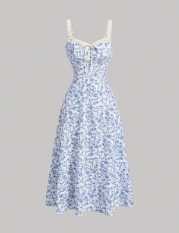 Rochie medie SHEIN, albastru