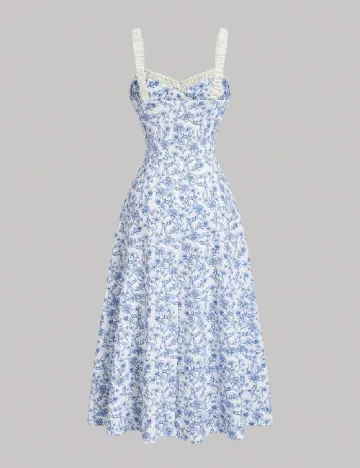 Rochie medie SHEIN, albastru