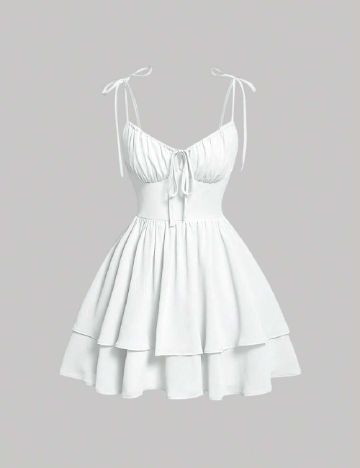 Rochie scurta SHEIN, alb
