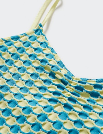 Rochie scurta Mango, turcoaz