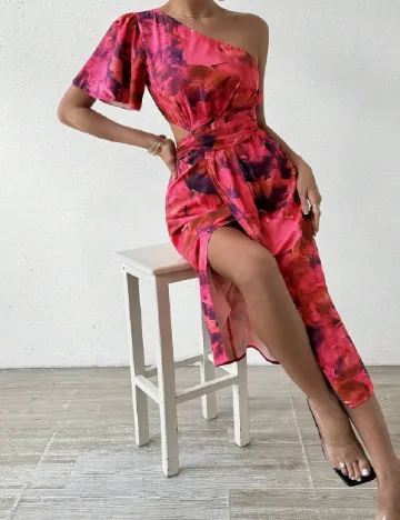 Rochie medie SHEIN, roz
