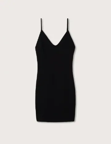 Rochie scurta Mango, negru