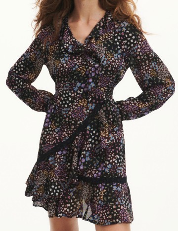Rochie scurta Reserved, floral print