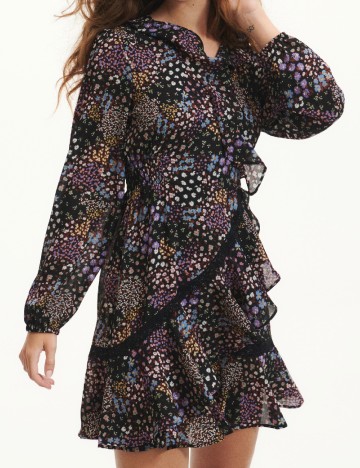 Rochie scurta Reserved, floral print