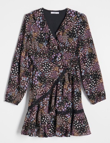 Rochie scurta Reserved, floral print