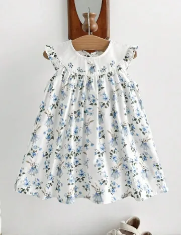 Rochie CozyCub, alb