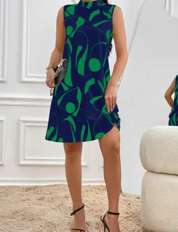 Rochie scurta SHEIN, albastru