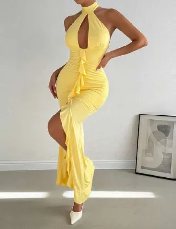 Rochie lunga SHEIN, galben