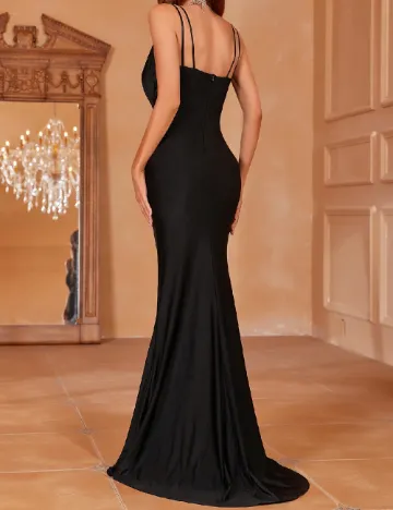 Rochie lunga Faeriesty, negru