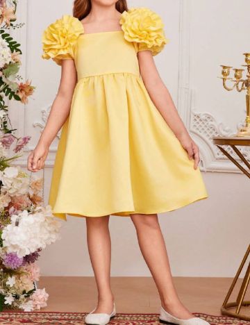 Rochie Shein Kids, galben