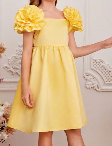 Rochie Shein Kids, galben