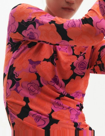 Rochie lunga Reserved, floral print