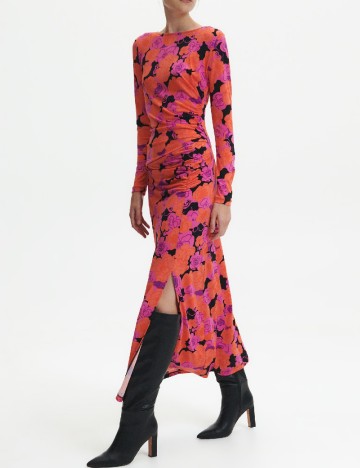 Rochie lunga Reserved, floral print
